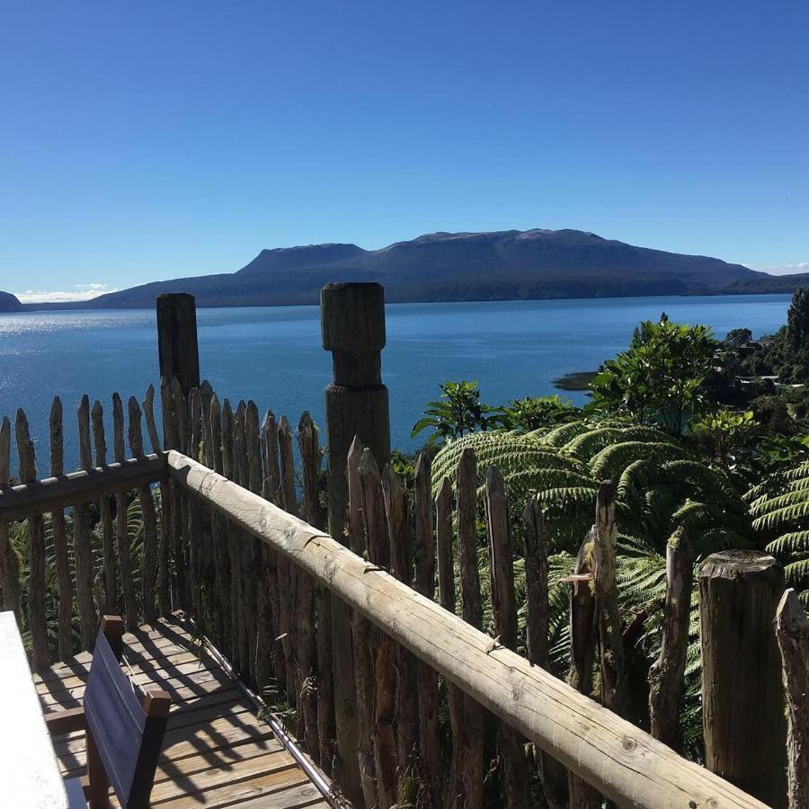 Te Whare -Lake Tarawera Tree-Top Nest Экстерьер фото